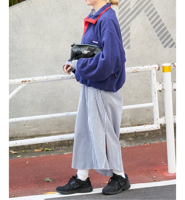 OUTDOOR PRODUCTS Usual Things「コットンポリエステルロンストシャツワンピース」|ワンピース|