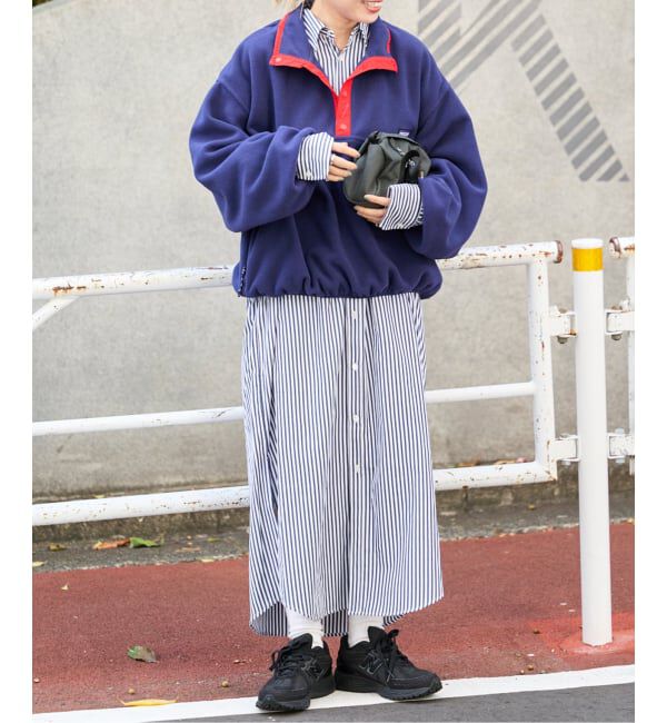 OUTDOOR PRODUCTS Usual Things「コットンポリエステルロンストシャツワンピース」|ワンピース|