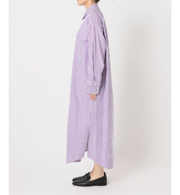 OUTDOOR PRODUCTS Usual Things「コットンポリエステルロンストシャツワンピース」|ワンピース|