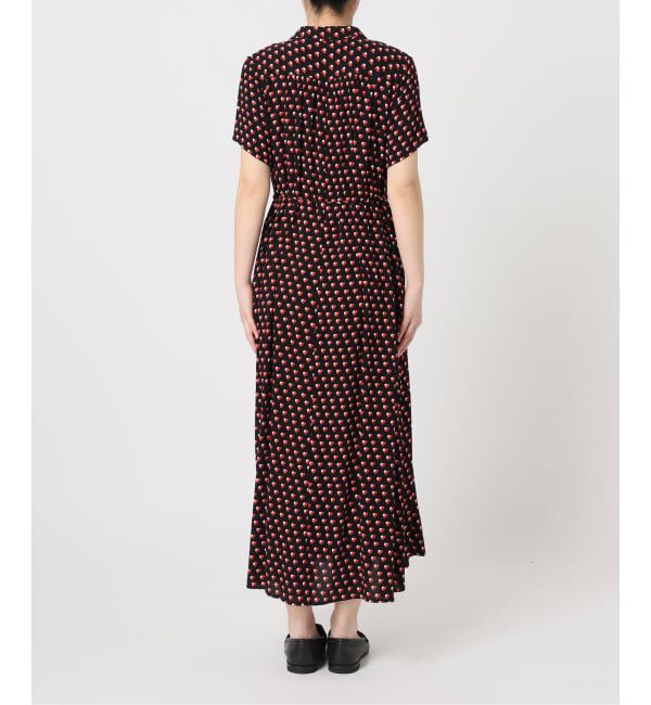 OUTDOOR PRODUCTS Usual Things「フラワープリント開襟ワンピース」|ワンピース|