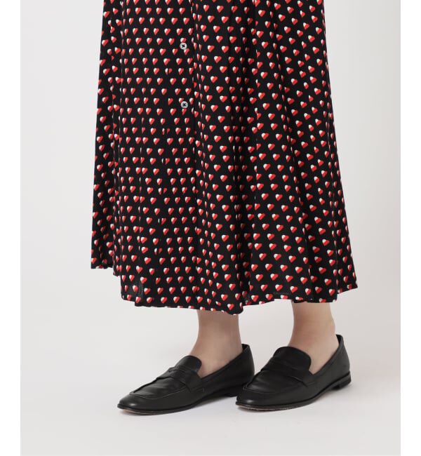 OUTDOOR PRODUCTS Usual Things「フラワープリント開襟ワンピース」|ワンピース|