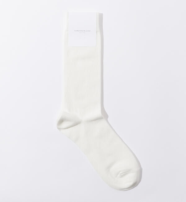TOMORROWLAND GOODS「TOMORROWLAND コットン ソリッドソックス」|ソックス|