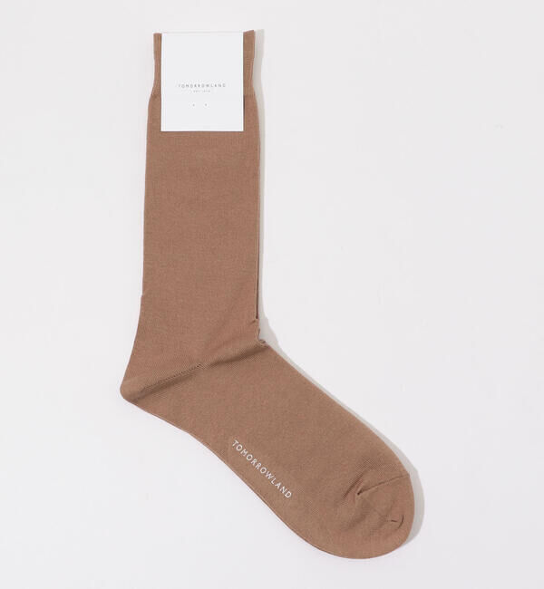 TOMORROWLAND GOODS「TOMORROWLAND コットン ソリッドソックス」|ソックス|