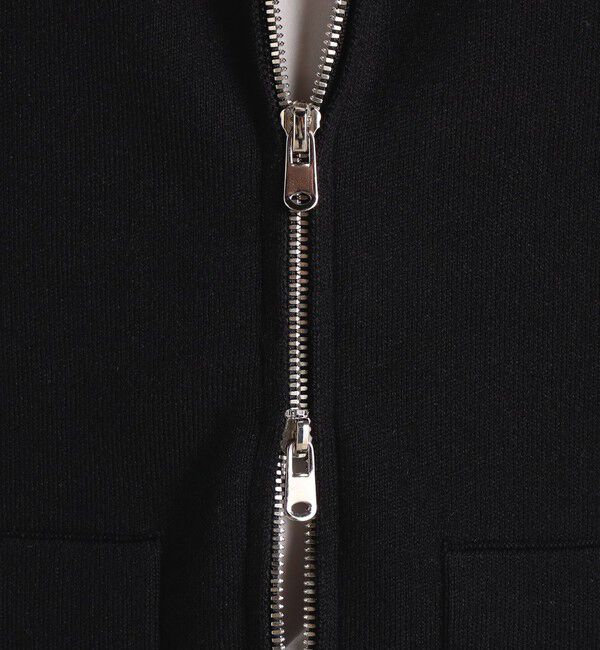 CABaN「CABaN コットンカシミヤ ジップパーカ」|ニット・セーター|