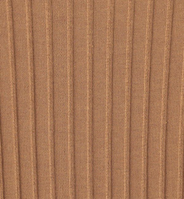 TOMORROWLAND collection「カシミヤシルクリブ クルーネックプルオーバー」|ニット・セーター|