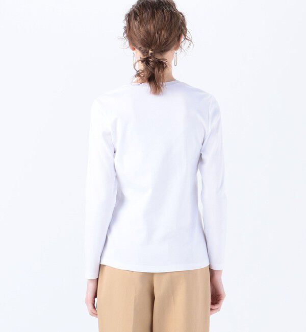 TOMORROWLAND collection「ファインコットン ロングスリーブプルオーバー」|Tシャツ・カットソー|