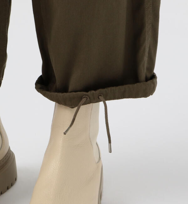 MACPHEE「コットントリコチン ファティーグパンツ」|カーゴ|