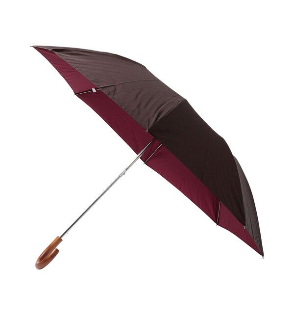 TOMORROWLAND GOODS「FOX UMBRELLAS ダブルフェイス アンブレラ」|傘|38 ダークレッド系