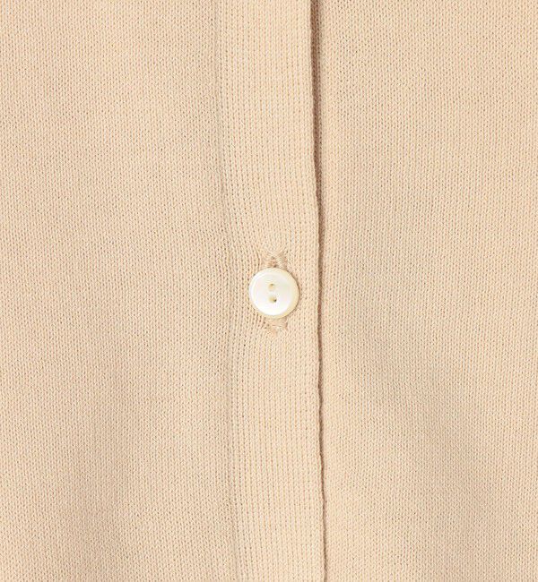 Ballsey「ハイゲージコットン クルーネックカーディガン」|カーディガン|