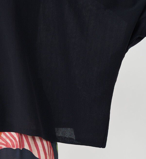 Ballsey「サスティナブルコットンナイロン クルーネックワイドプルオーバー」|ニット・セーター|