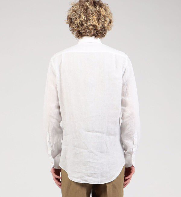 TOMORROWLAND MENS「アイリッシュリネン ボタンダウンシャツ」|シャツ・ブラウス|