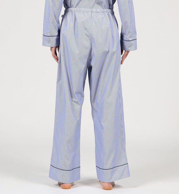 TOMORROWLAND HOME「コットンブロードストライプ パジャマ（メンズ）」|ルームウェア|