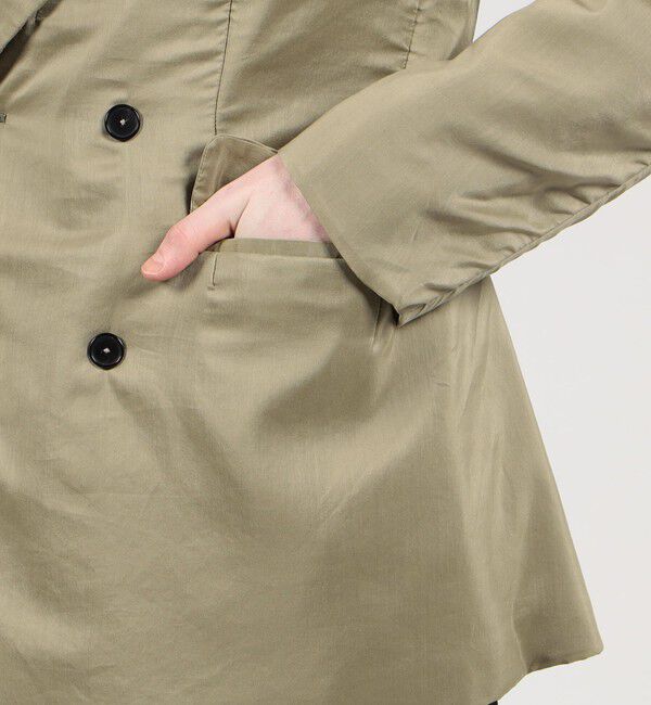 TOMORROWLAND MENS「コットンシルク ダブルブレステッド6Bジャケット」|テーラードジャケット|