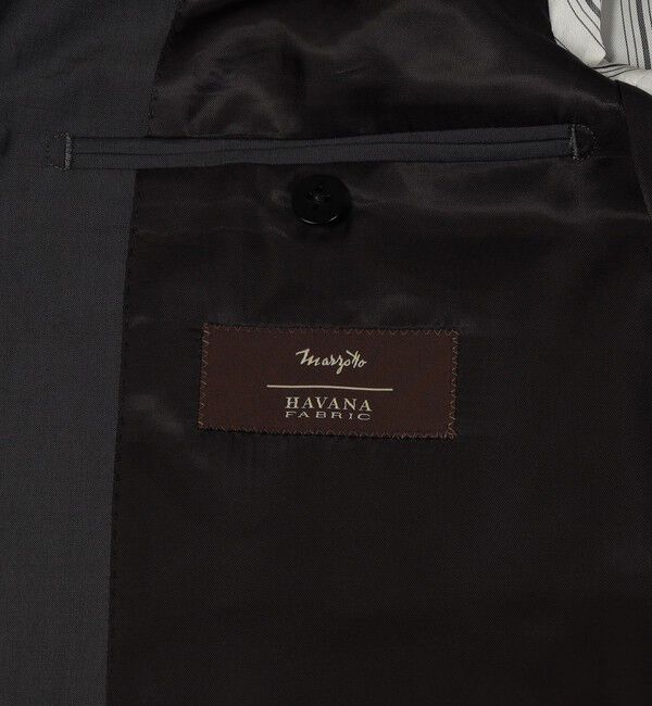 TOMORROWLAND MENS「ウールコットン シングルブレステッド3Bスーツ」|スーツ|