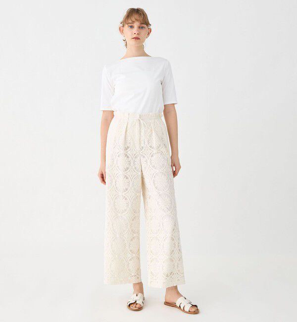 Ballsey「スビンコットンスムース ボートネックプルオーバー」|Tシャツ・カットソー|