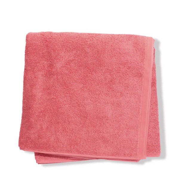 TOMORROWLAND HOME「コットンヘンプバスタオル」|タオル|33 ピンク
