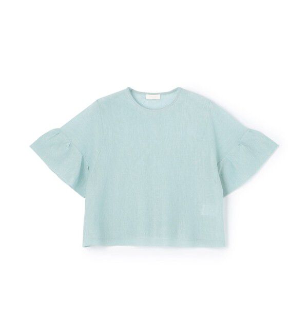 Ballsey「ハイツイストラミー タックスリーブプルオーバー」|ニット・セーター|63 ライトブルー