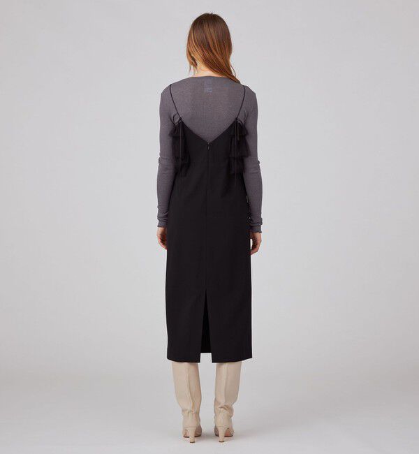 Ballsey「シフォンチュール キャミソールワンピース」|ワンピース|