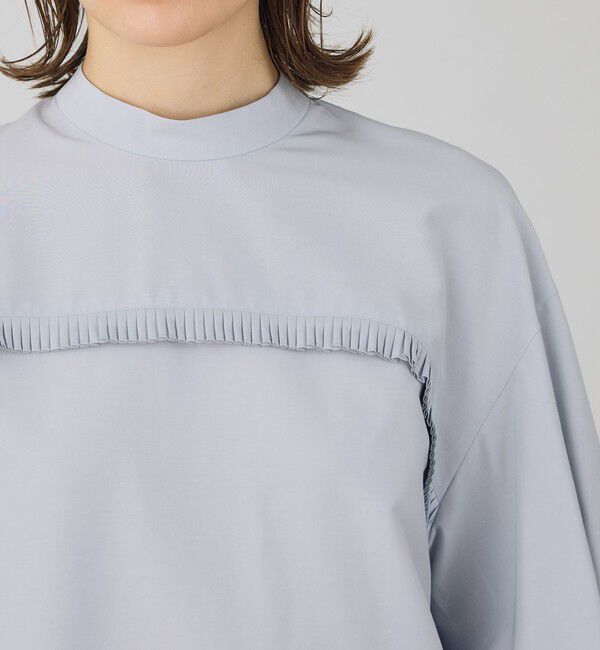 DES PRES「コットンシルクポプリン ミニワンピース」|ワンピース|