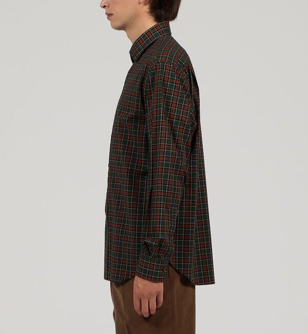 TOMORROWLAND MENS「コットンウールボイル セミワイドカラーシャツ」|シャツ・ブラウス|