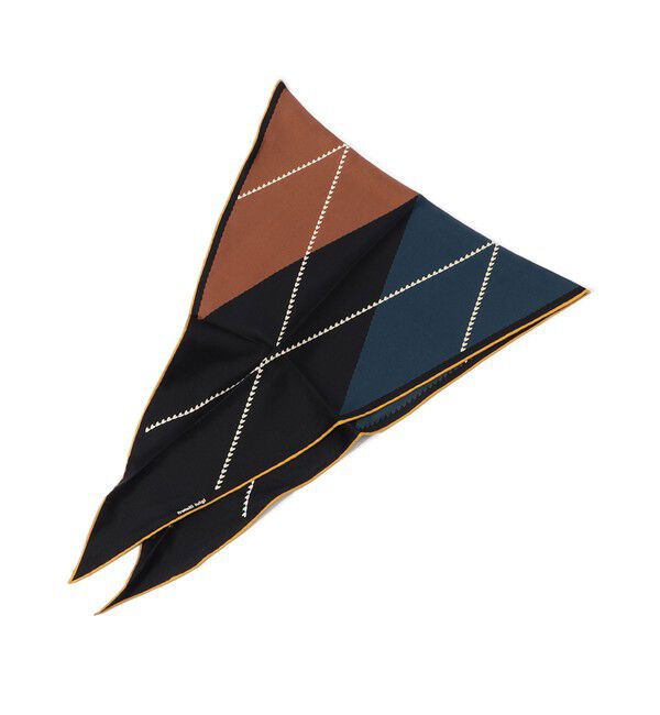 TOMORROWLAND GOODS「Fratelli Luigi シルク スカーフ」|バンダナ・スカーフ|66 ブルー系