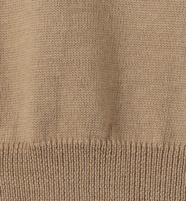 BACCA「ウールムリネ クルーネックニットプルオーバー」|ニット・セーター|