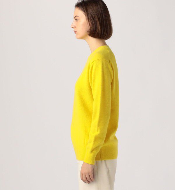 GALERIE VIE「バルキーカシミヤ クルーネックプルオーバー」|ニット・セーター|