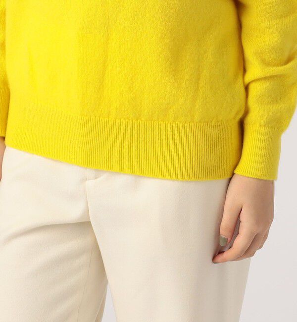 GALERIE VIE「バルキーカシミヤ クルーネックプルオーバー」|ニット・セーター|