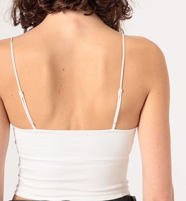 Edition「レーヨンナイロン クロップド ブラトップ」|キャミソール|