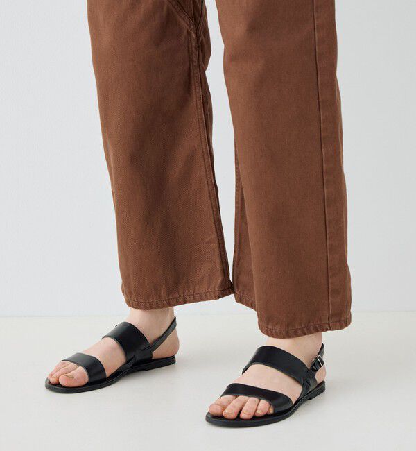 GALERIE VIE「サンフェードデニム ウェーブカーブパンツ」|デニム|