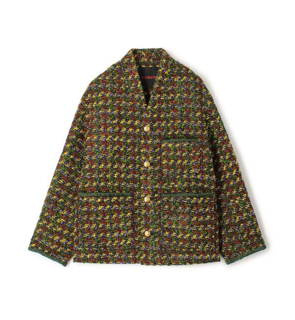 CABaN「CABaN LADY JANE ノーカラージャケット」|ノーカラージャケット|18 ブラック系