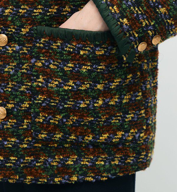 CABaN「CABaN LADY JANE ノーカラージャケット」|ノーカラージャケット|