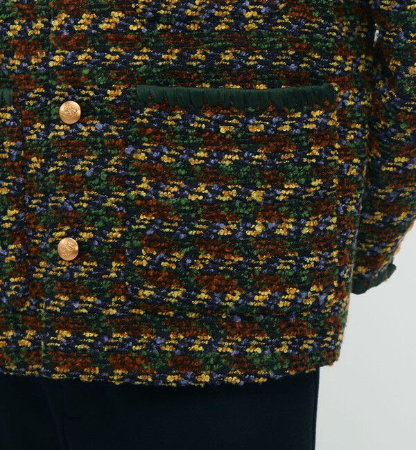 CABaN「CABaN LADY JANE ノーカラージャケット」|ノーカラージャケット|