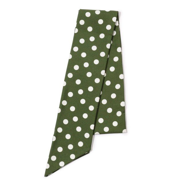 TOMORROWLAND GOODS「TOMORROWLAND シルク スカーフ」|バンダナ・スカーフ|53 グリーン