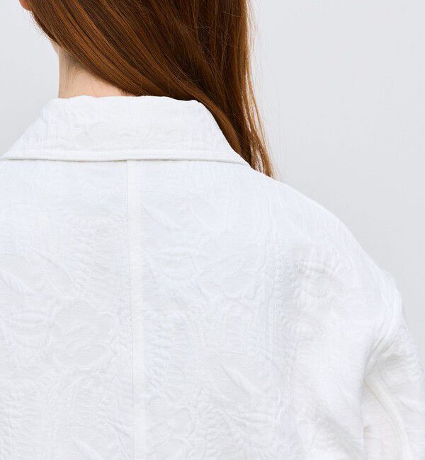 BACCA「コットンリネンジャガード サファリジャケット」|その他|