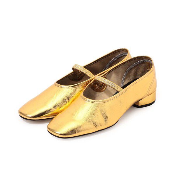 TOMORROWLAND GOODS「Aeyde PIPPA Ballet Flats シューズ」|その他|91 ゴールド