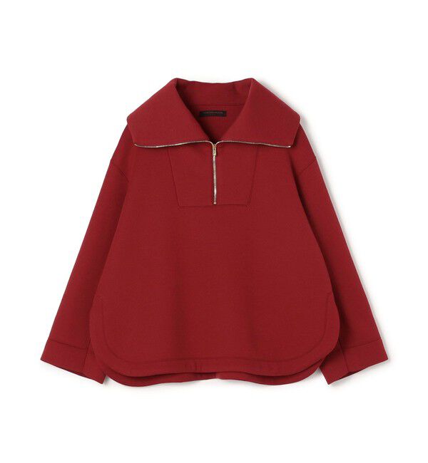TOMORROWLAND collection「ダンボールニット ハーフジッププルオーバー」|プルオーバー|35 レッド