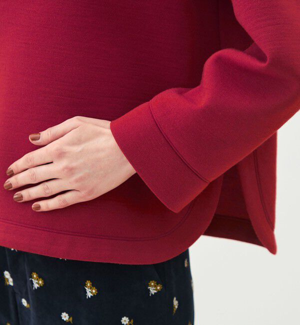 TOMORROWLAND collection「ダンボールニット ハーフジッププルオーバー」|プルオーバー|