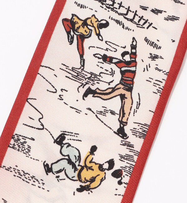 TOMORROWLAND GOODS「Atelier TOMORROWLAND WINTER SPORTS BANDEAU シルクスカーフ」|バンダナ・スカーフ|
