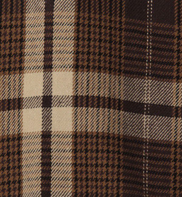 TOMORROWLAND MENS「コットンビエラチェック ダブルポケット ロングスリーブシャツ」|シャツ・ブラウス|