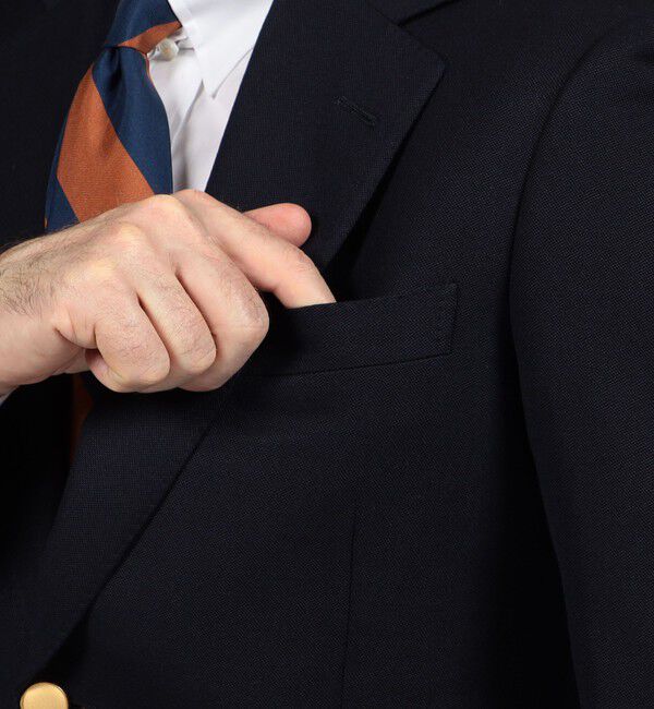 TOMORROWLAND MENS「シルクウールモヘヤ シングルブレステッド2Bジャケット NOVARA」|テーラードジャケット|