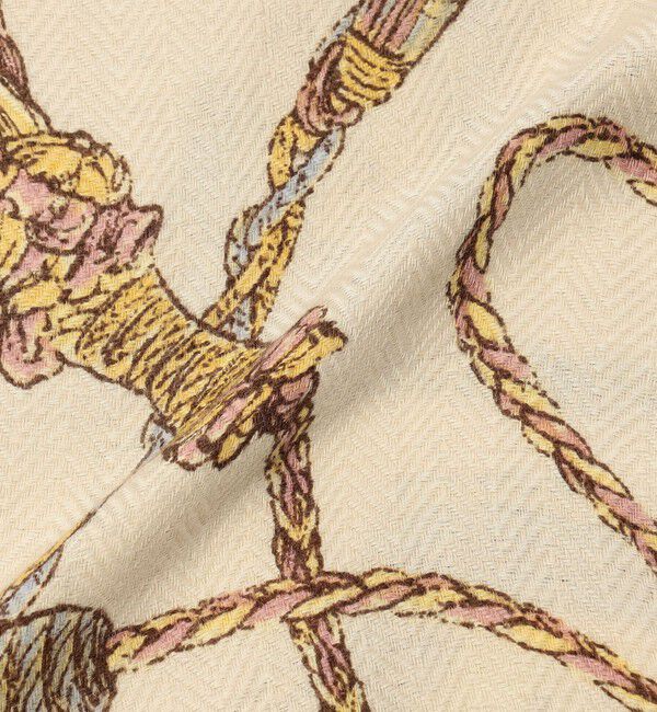 TOMORROWLAND GOODS「【別注】MANIPURI TASSEL スカーフ」|バンダナ・スカーフ|