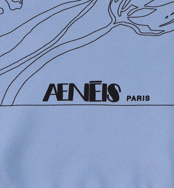 TOMORROWLAND GOODS「AENEIS NOSTALGIA FLOWERS スカーフ」|バンダナ・スカーフ|