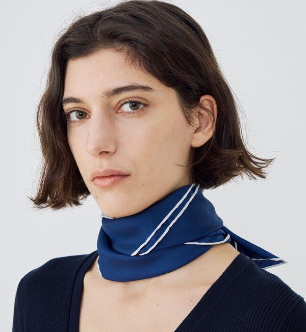 TOMORROWLAND GOODS「sense the pebble Lovers シルクスカーフ」|バンダナ・スカーフ|