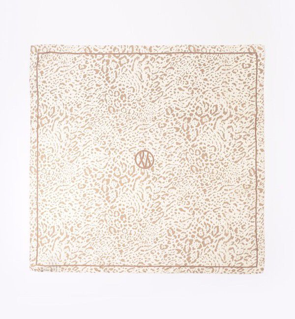 TOMORROWLAND GOODS「LE SCARF レオパード シルクスカーフ」|バンダナ・スカーフ|