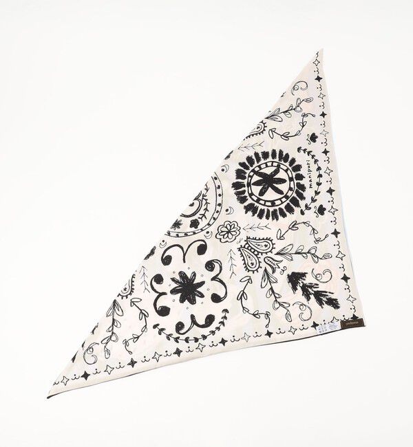TOMORROWLAND GOODS「manipuri 三角スカーフミニ」|バンダナ・スカーフ|
