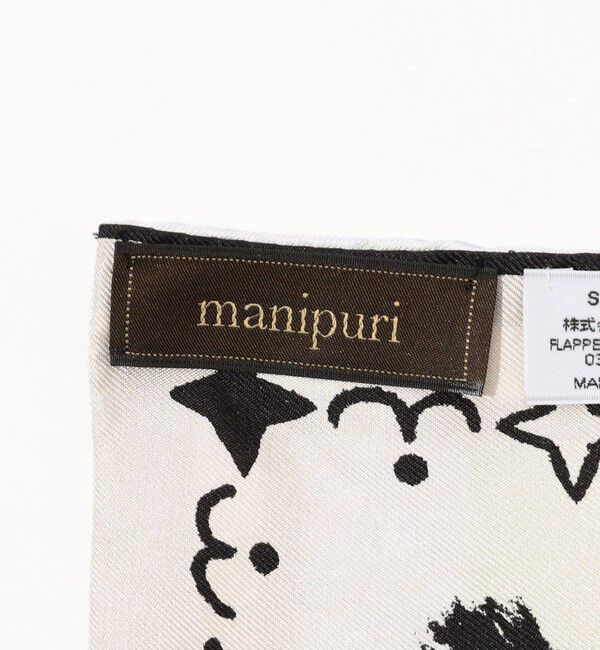TOMORROWLAND GOODS「manipuri 三角スカーフミニ」|バンダナ・スカーフ|