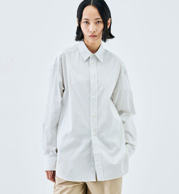 Edition「THOMAS MASON ストライブシャツ」|シャツ・ブラウス|
