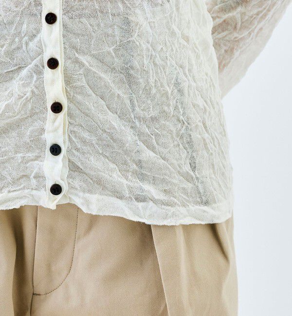 Edition「プリーツニット カーディガン」|カーディガン|