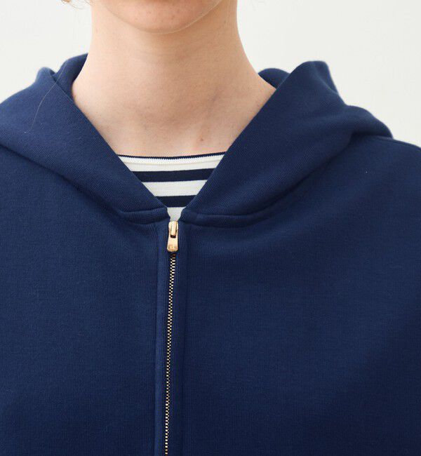 TOMORROWLAND collection「コットンダンボール フーデッドジレ」|ベスト・ジレ|